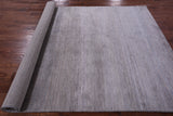 Savannah Grass Handmade Wool & Silk Rug - 6' 2" X 8' 11" - Golden Nile