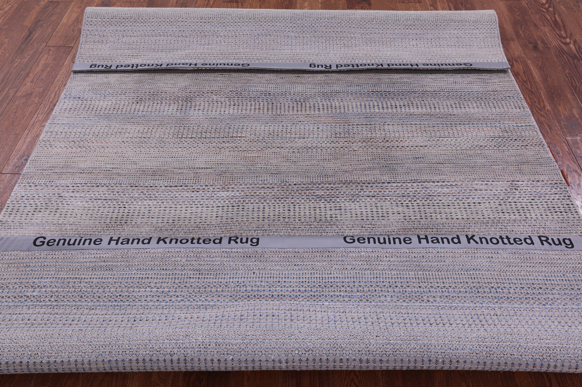 Savannah Grass Handmade Wool & Silk Rug - 6' 2" X 8' 11" - Golden Nile