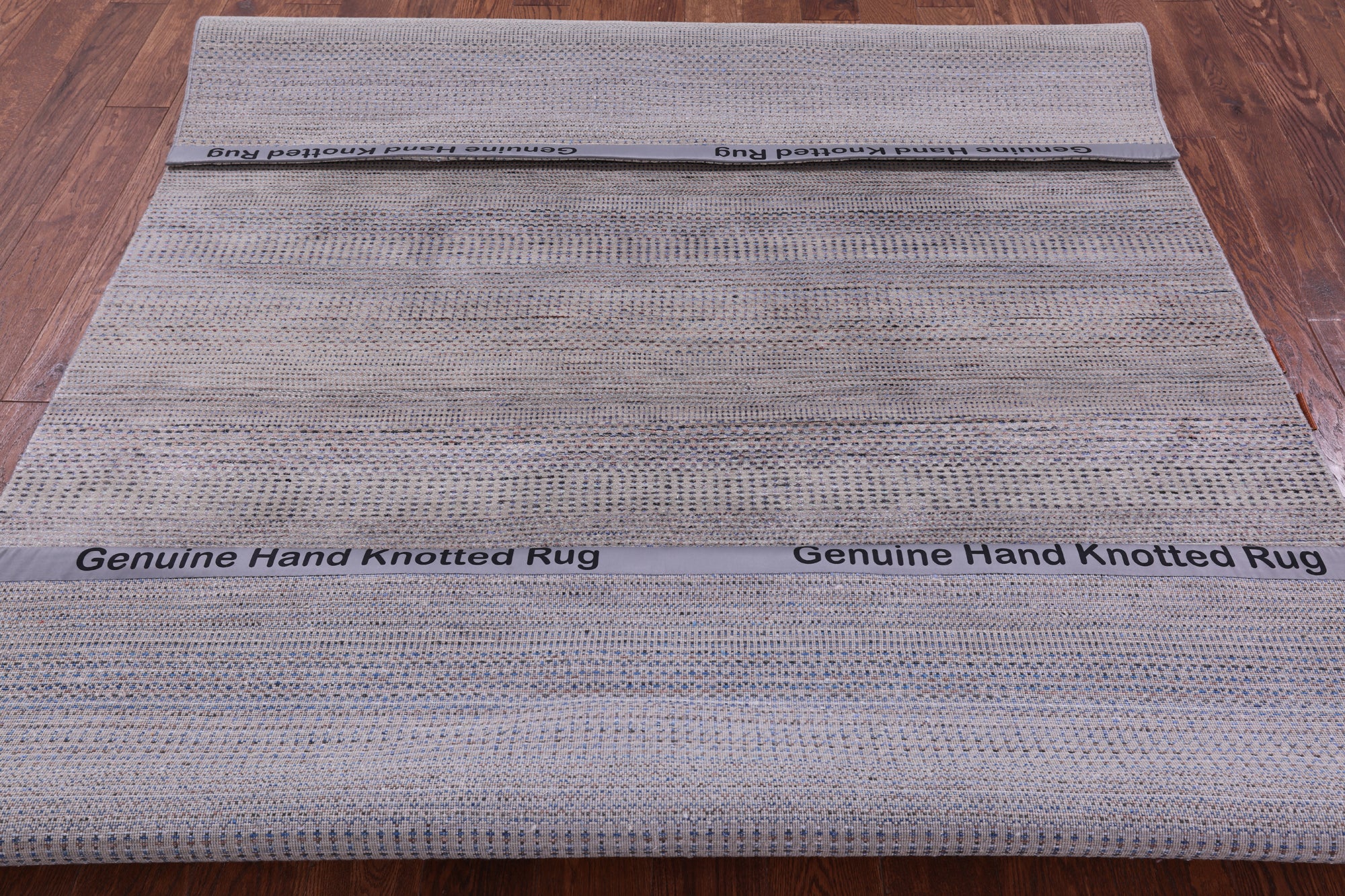 Savannah Grass Handmade Wool & Silk Rug - 6' 2" X 8' 11" - Golden Nile