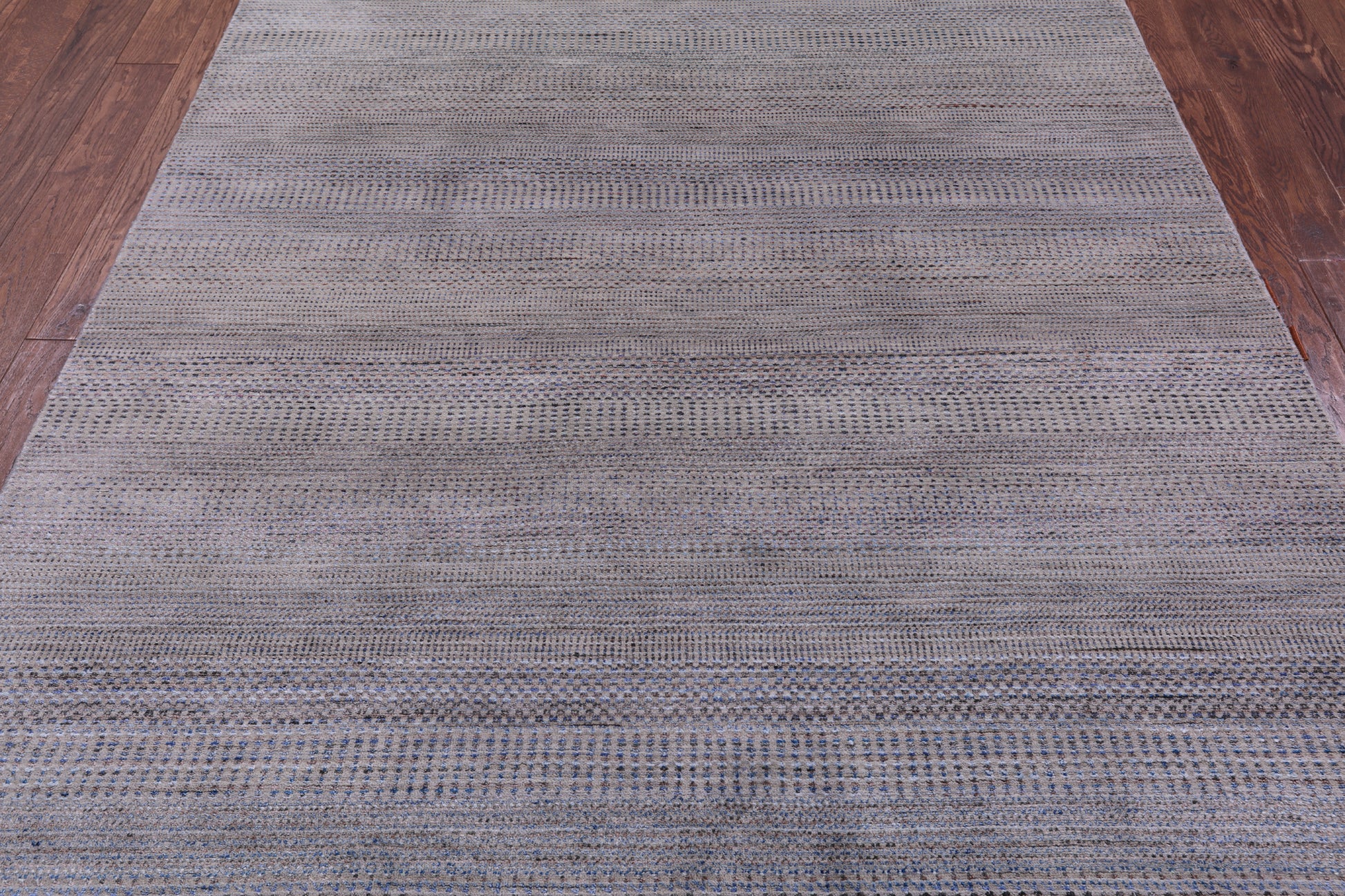 Savannah Grass Handmade Wool & Silk Rug - 6' 2" X 8' 11" - Golden Nile