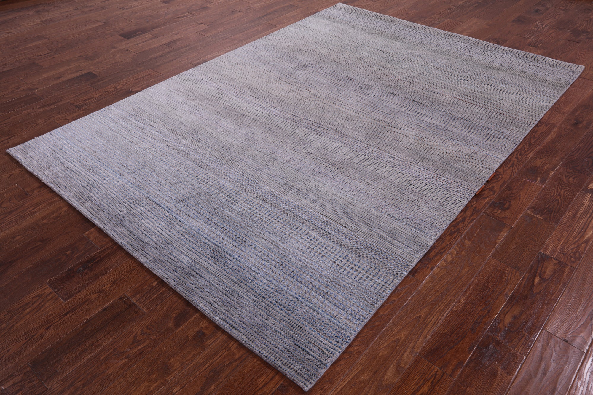 Savannah Grass Handmade Wool & Silk Rug - 6' 2" X 8' 11" - Golden Nile