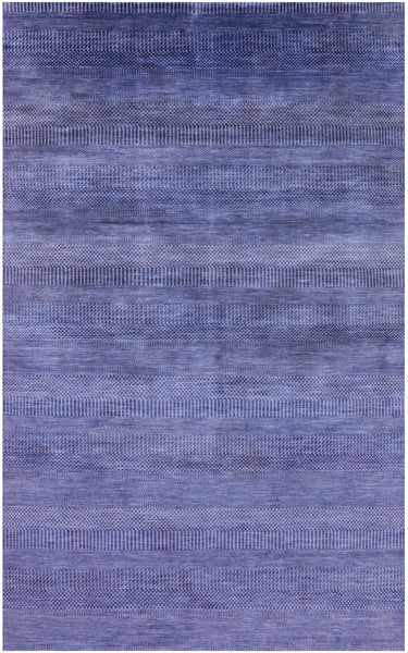 Savannah Grass Hand Knotted Wool & Silk Rug - 5' 10" X 9' 3" - Golden Nile