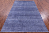 Savannah Grass Hand Knotted Wool & Silk Rug - 5' 10" X 9' 3" - Golden Nile