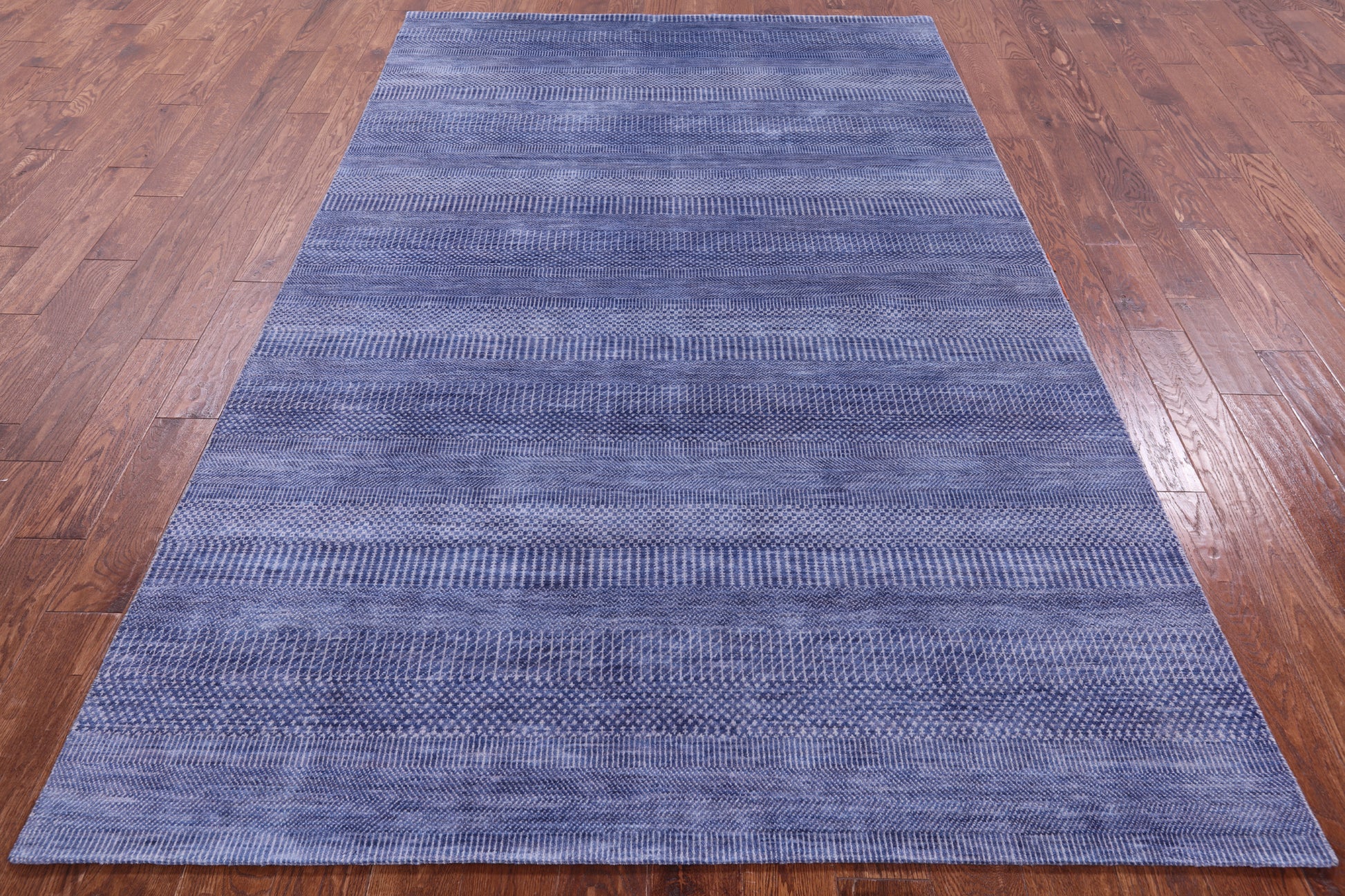Savannah Grass Hand Knotted Wool & Silk Rug - 5' 10" X 9' 3" - Golden Nile