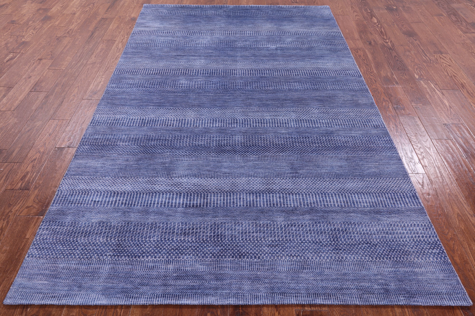 Savannah Grass Hand Knotted Wool & Silk Rug - 5' 10" X 9' 3" - Golden Nile