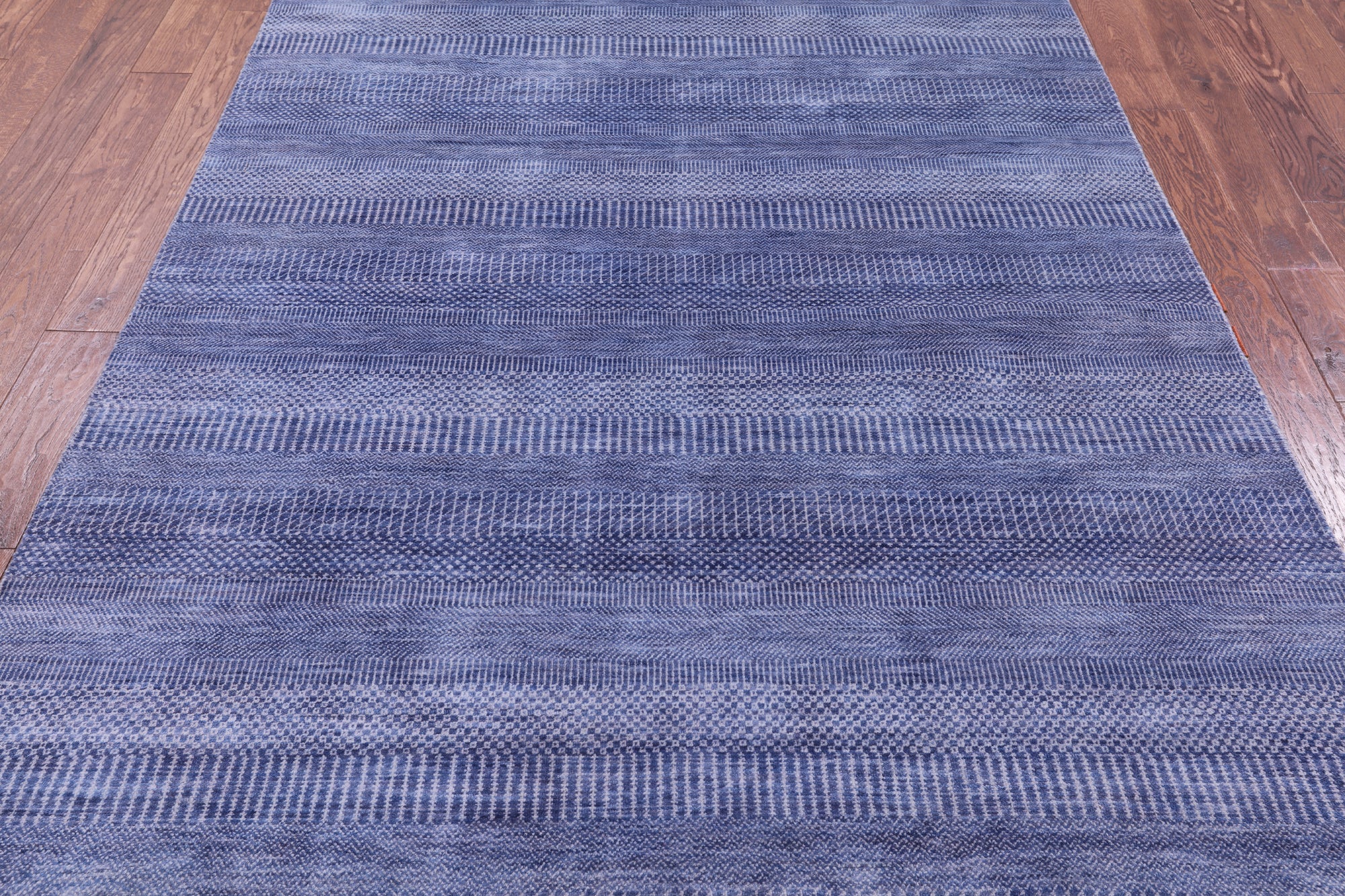 Savannah Grass Hand Knotted Wool & Silk Rug - 5' 10" X 9' 3" - Golden Nile
