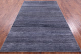 Savannah Grass Handmade Wool & Silk Rug - 6' 0" X 9' 3" - Golden Nile