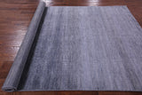 Savannah Grass Hand Knotted Wool & Silk Rug - 6' 1" X 9' 9" - Golden Nile