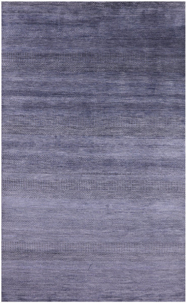 Savannah Grass Hand Knotted Wool & Silk Rug - 6' 1" X 9' 9" - Golden Nile