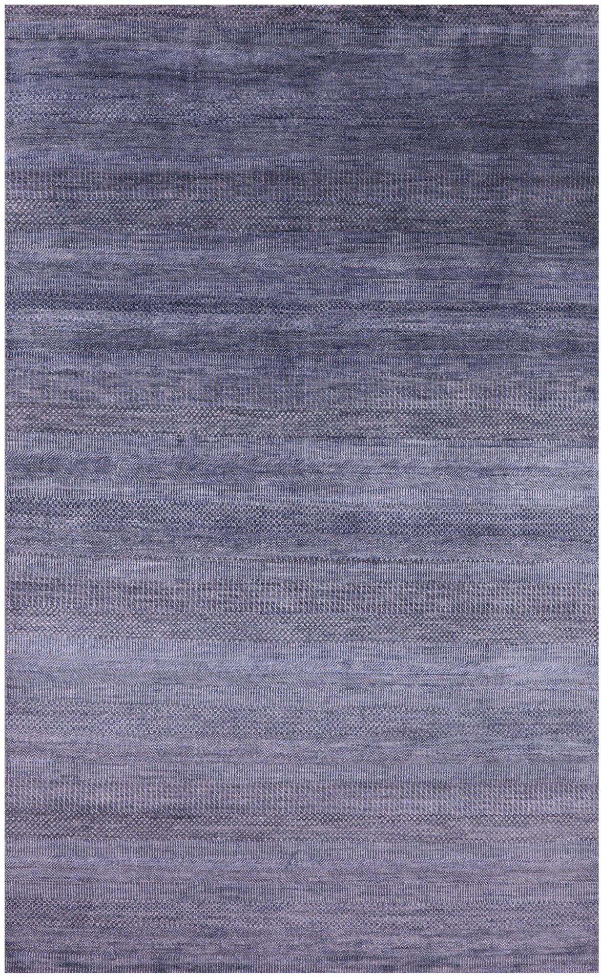 Savannah Grass Hand Knotted Wool & Silk Rug - 6' 1" X 9' 9" - Golden Nile