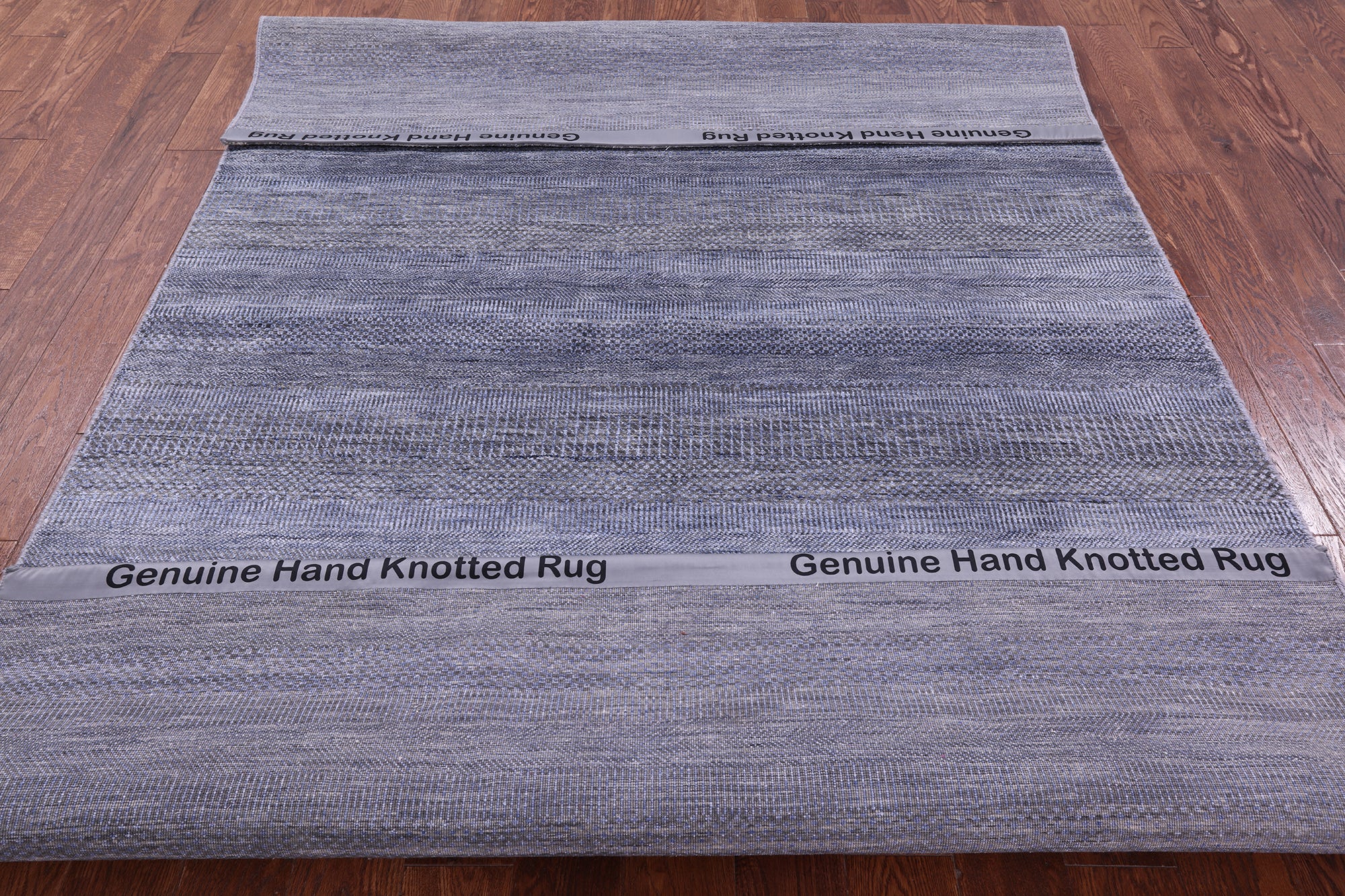 Savannah Grass Hand Knotted Wool & Silk Rug - 6' 1" X 9' 9" - Golden Nile