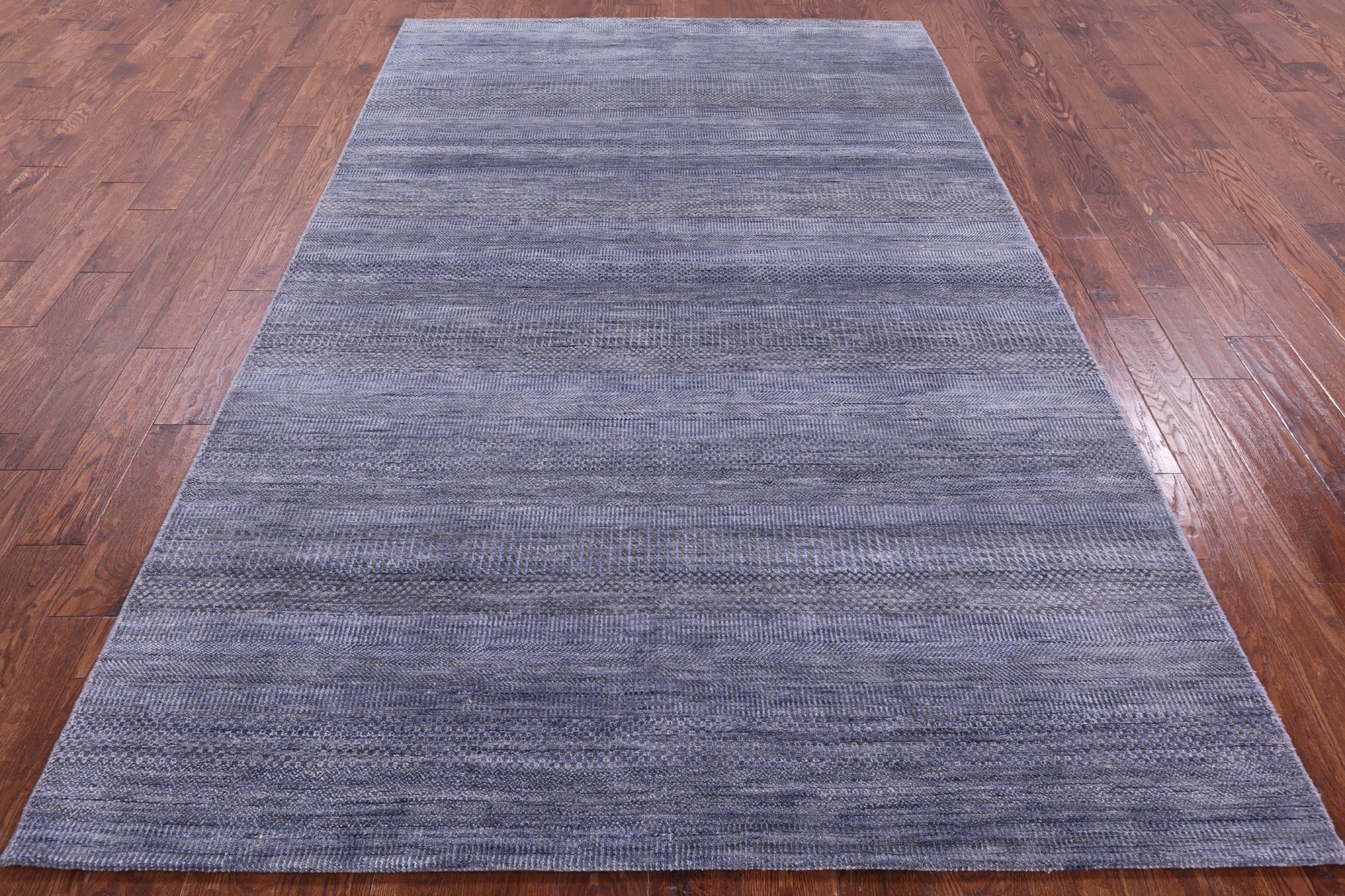 Savannah Grass Hand Knotted Wool & Silk Rug - 6' 1" X 9' 9" - Golden Nile