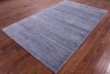 Savannah Grass Hand Knotted Wool & Silk Rug - 6' 1" X 9' 9" - Golden Nile