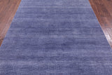 Savannah Grass Hand Knotted Wool & Silk Rug - 6' 1" X 9' 3" - Golden Nile