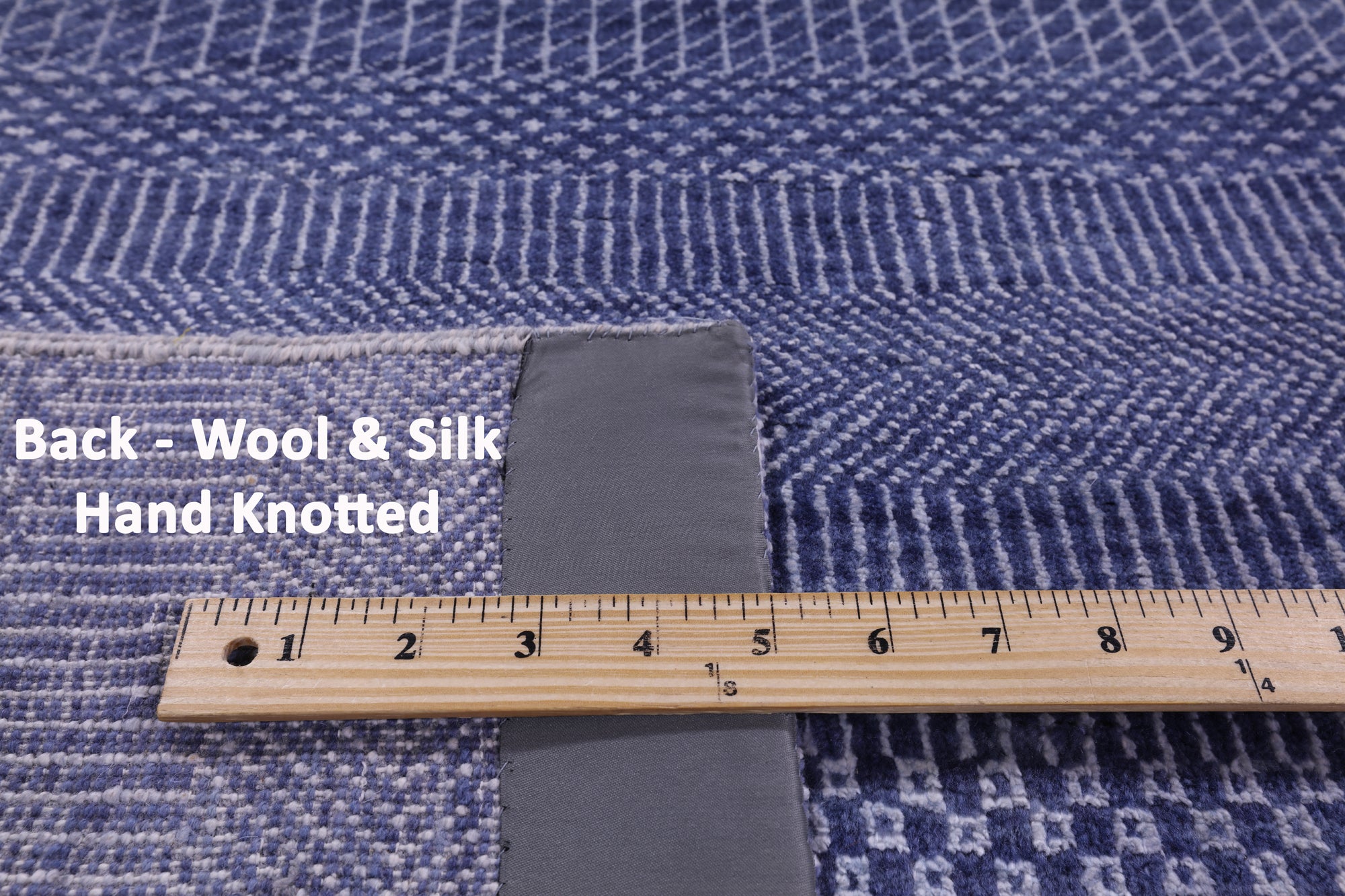 Savannah Grass Hand Knotted Wool & Silk Rug - 6' 1" X 9' 3" - Golden Nile