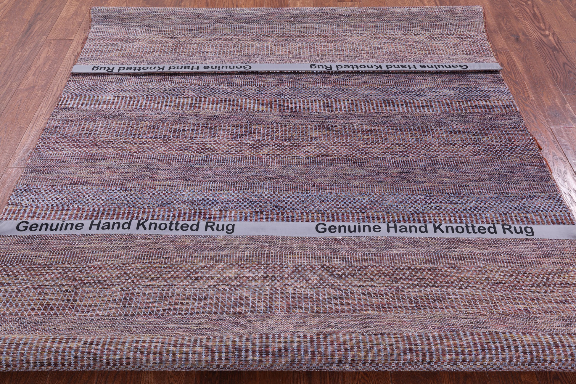 Savannah Grass Hand Knotted Wool & Silk Rug - 6' 2" X 9' 3" - Golden Nile