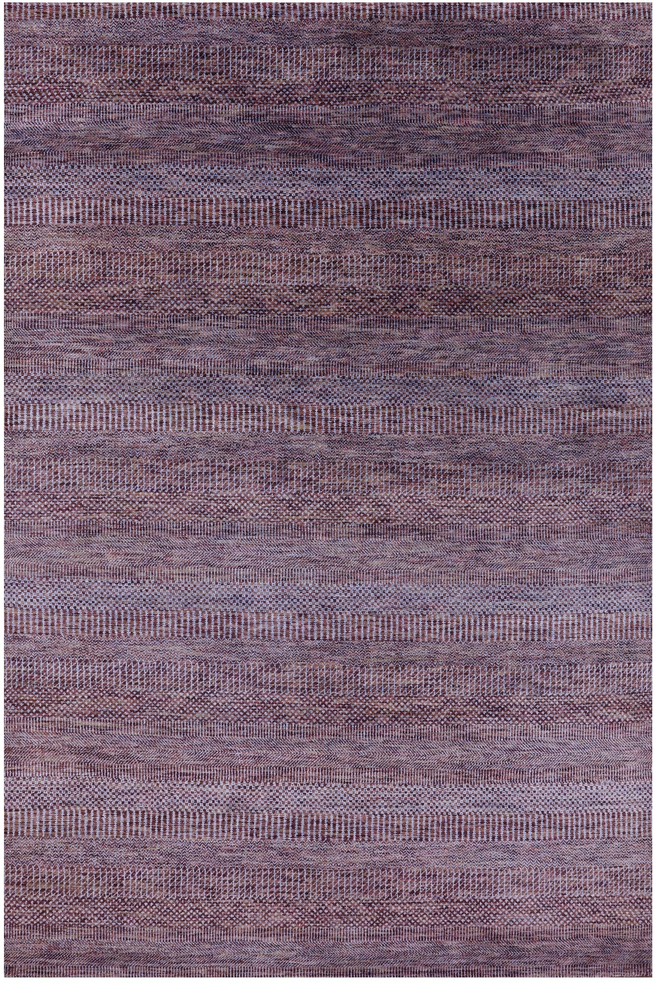 Savannah Grass Hand Knotted Wool & Silk Rug - 6' 2" X 9' 3" - Golden Nile