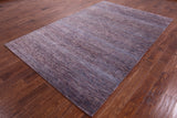 Savannah Grass Hand Knotted Wool & Silk Rug - 6' 2" X 9' 3" - Golden Nile