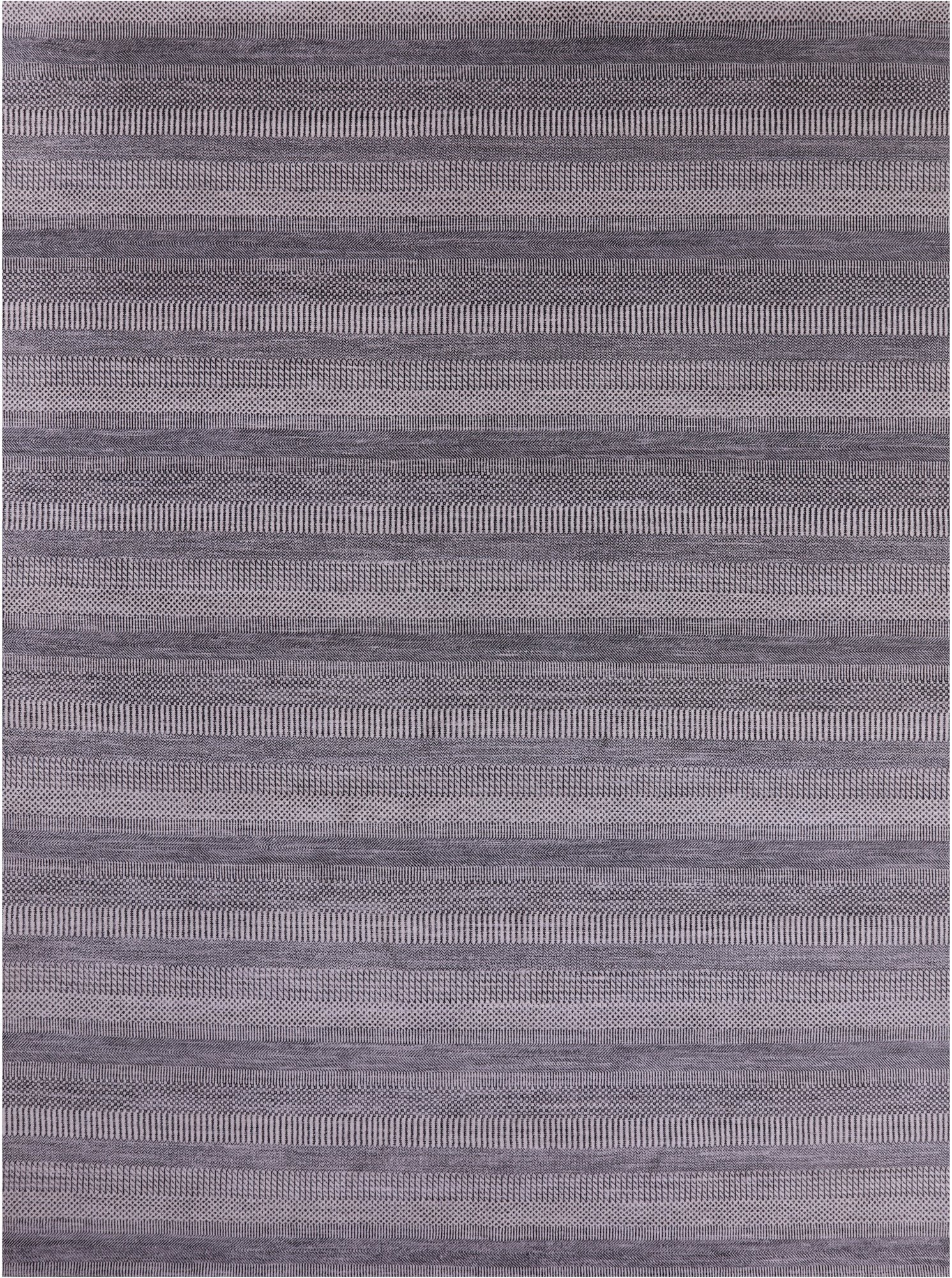 Savannah Grass Hand Knotted Wool & Silk Rug - 8' 11" X 12' 1" - Golden Nile