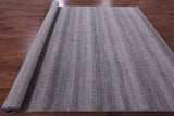 Savannah Grass Hand Knotted Wool & Silk Rug - 8' 11" X 12' 1" - Golden Nile