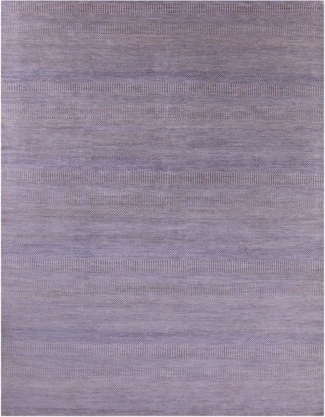 Savannah Grass Hand Knotted Wool & Silk Rug - 8' 1" X 10' 2" - Golden Nile