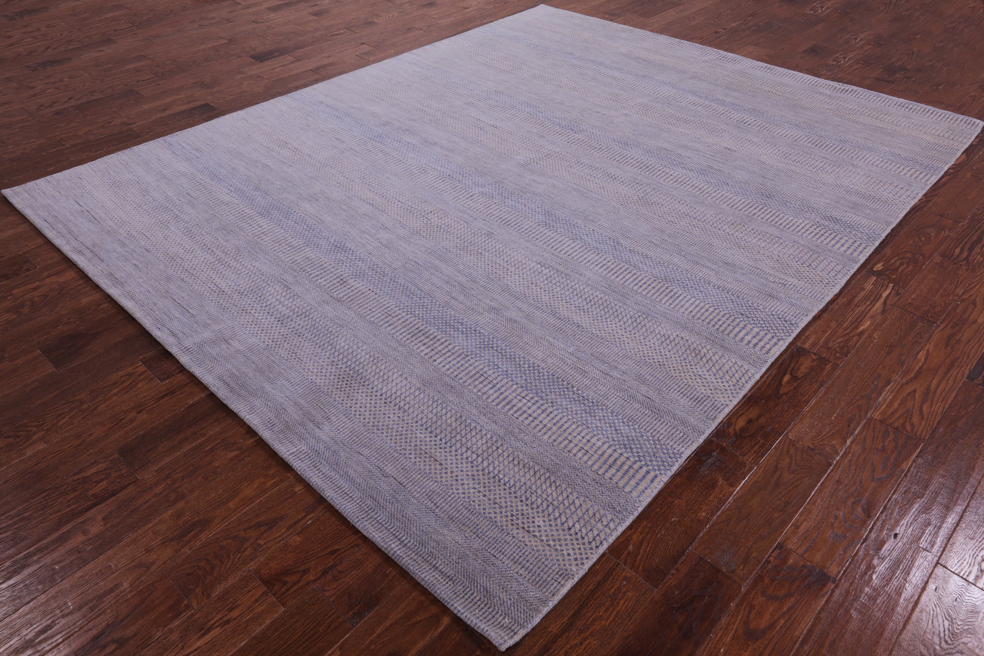 Savannah Grass Hand Knotted Wool & Silk Rug - 8' 1" X 10' 2" - Golden Nile