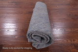Round Savannah Grass Hand Knotted Wool & Silk Rug - 6' 0" X 6' 0" - Golden Nile