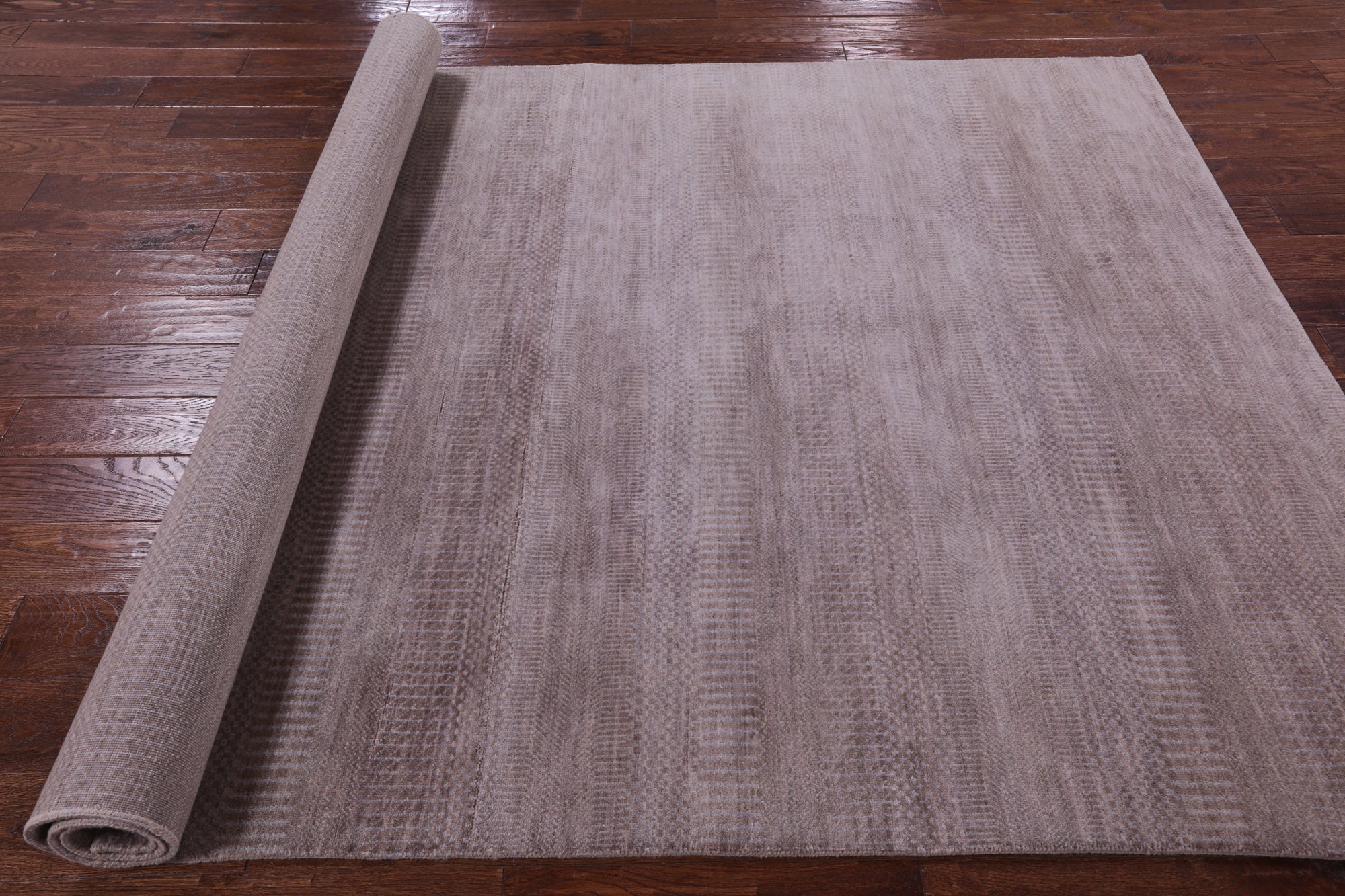 Savannah Grass Hand Knotted Wool & Silk Rug - 5' 10" X 8' 11" - Golden Nile