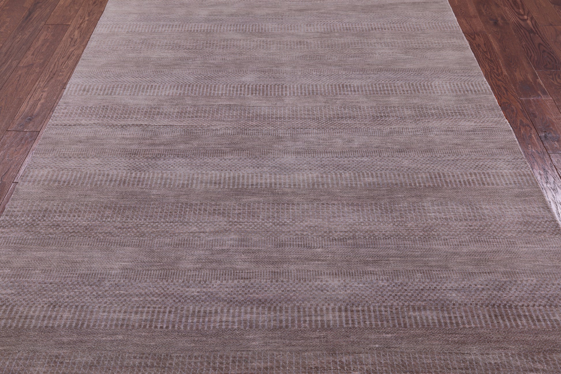 Savannah Grass Hand Knotted Wool & Silk Rug - 5' 10" X 8' 11" - Golden Nile