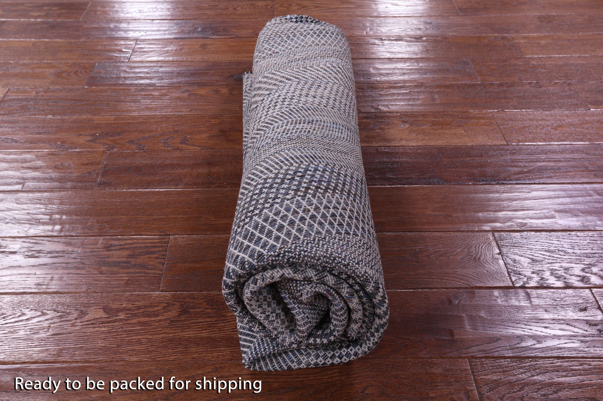 Round Savannah Grass Hand Knotted Wool & Silk Rug - 5' 10" X 5' 11" - Golden Nile