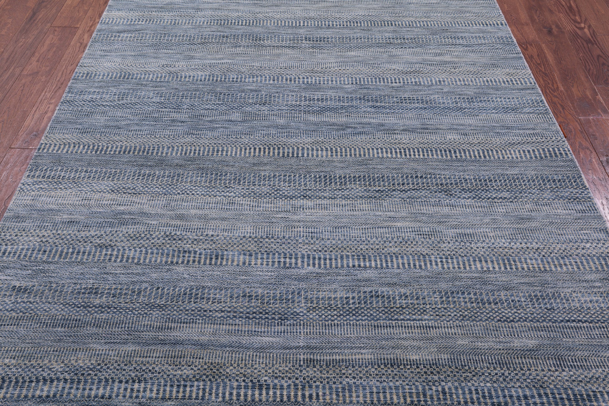 Savannah Grass Handmade Wool & Silk Rug - 6' 1" X 9' 1" - Golden Nile