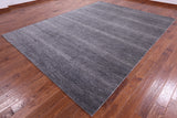 Savannah Grass Handmade Wool & Silk Rug - 9' 0" X 11' 11" - Golden Nile
