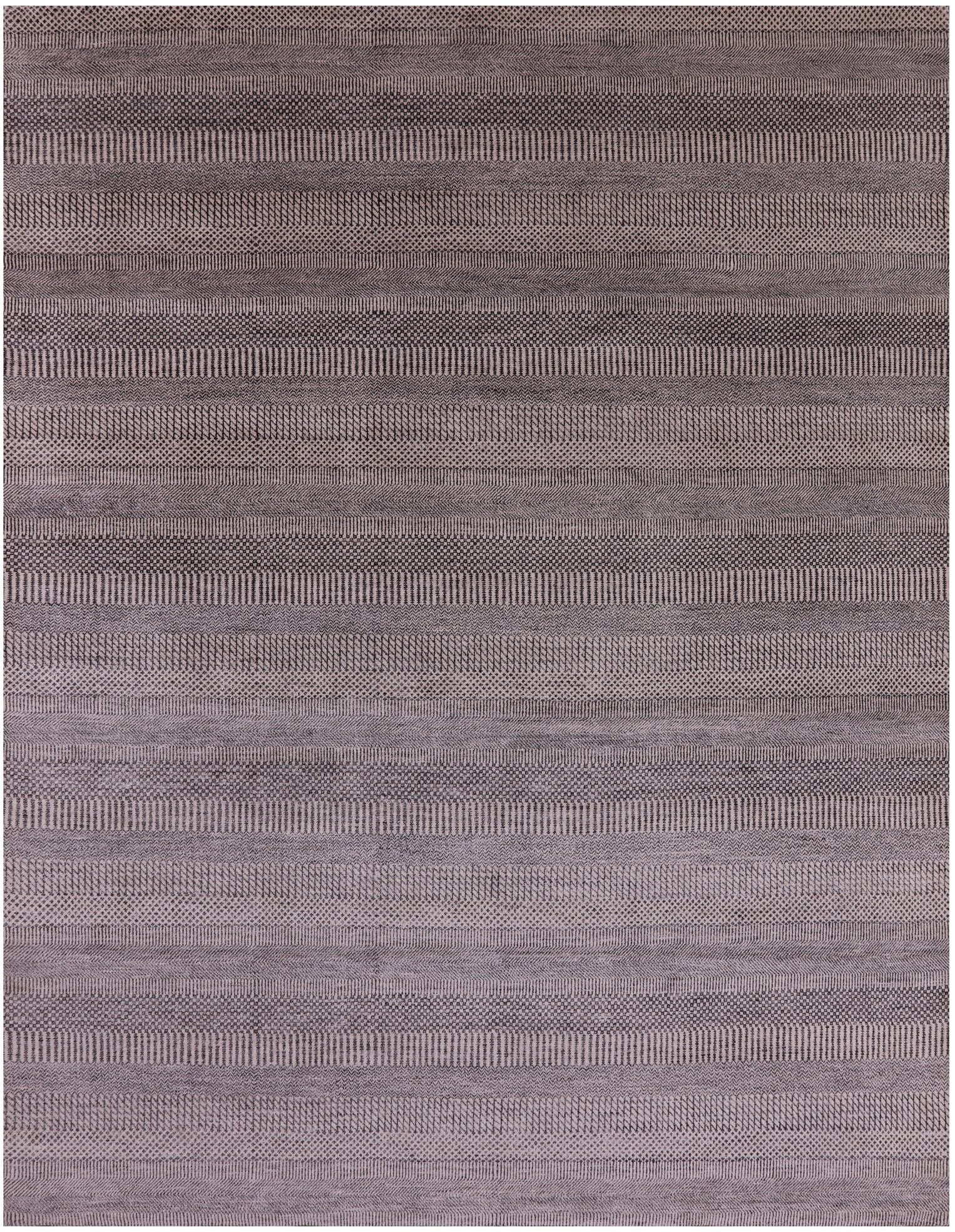 Savannah Grass Hand Knotted Wool & Silk Rug - 8' 1" X 10' 3" - Golden Nile