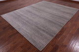 Savannah Grass Hand Knotted Wool & Silk Rug - 8' 1" X 10' 3" - Golden Nile