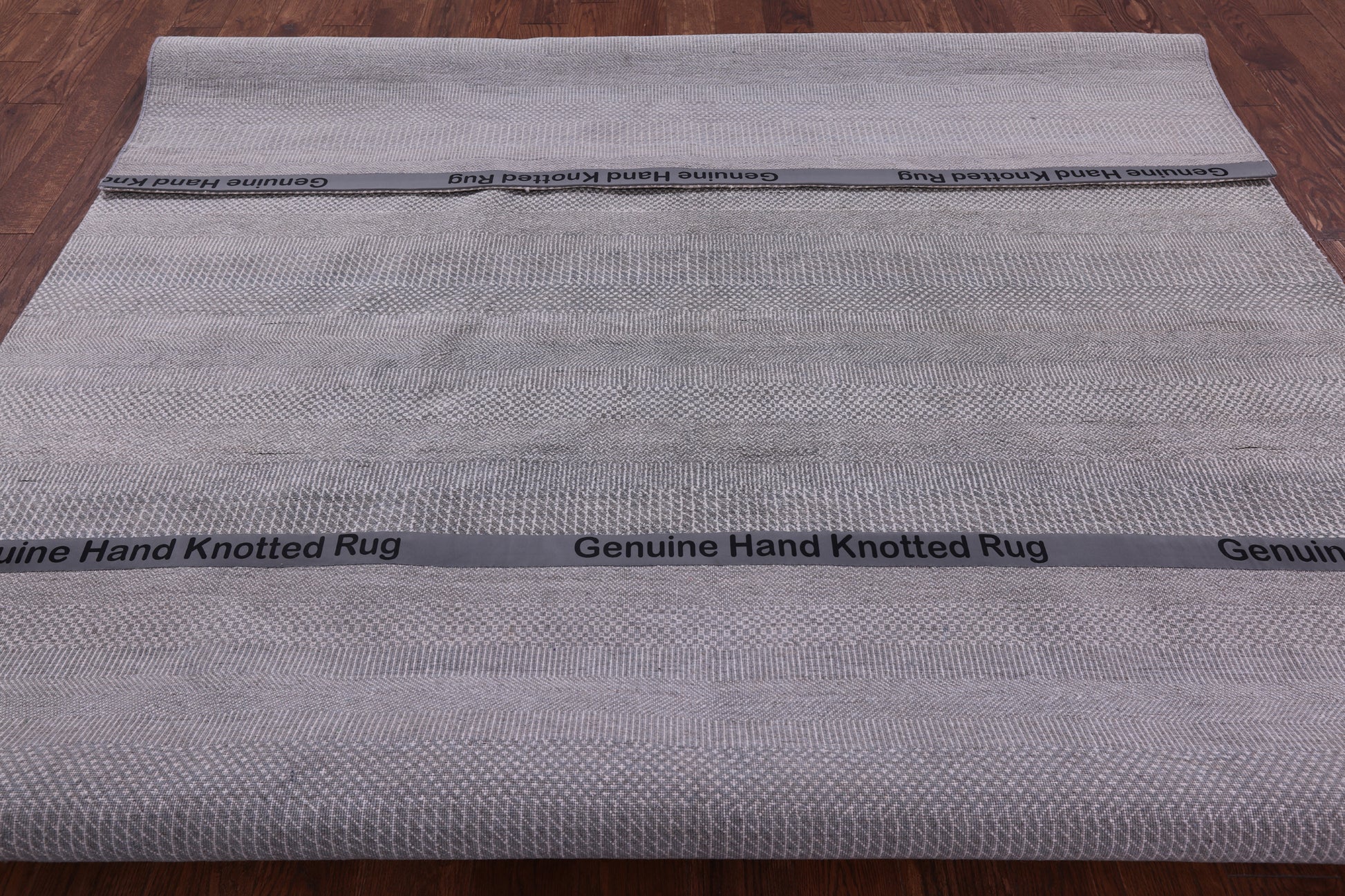 Savannah Grass Handmade Wool & Silk Rug - 8' 0" X 10' 3" - Golden Nile