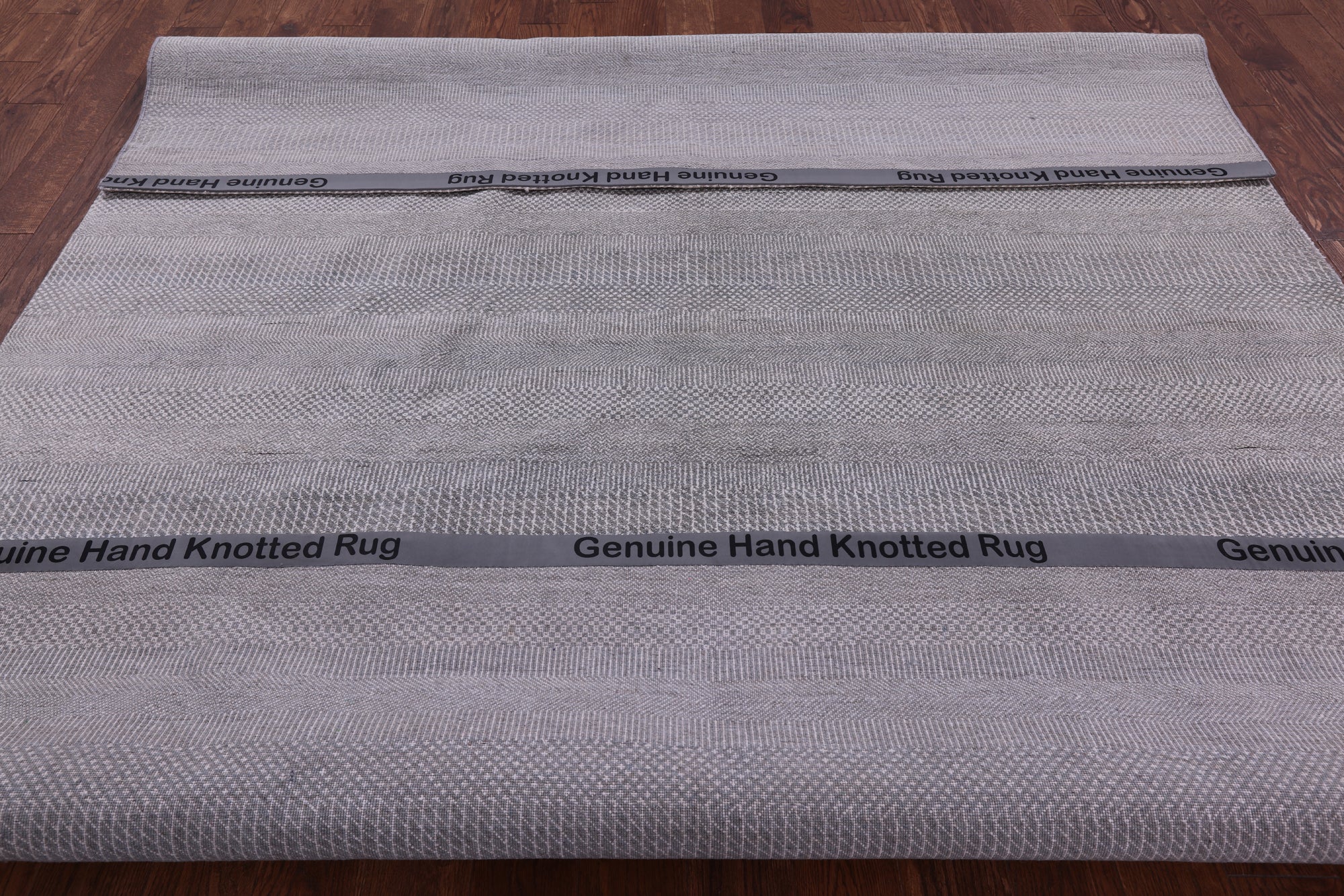 Savannah Grass Handmade Wool & Silk Rug - 8' 0" X 10' 3" - Golden Nile