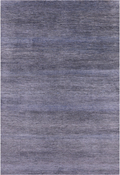 Savannah Grass Hand Knotted Wool & Silk Rug - 6' 0" X 9' 2" - Golden Nile