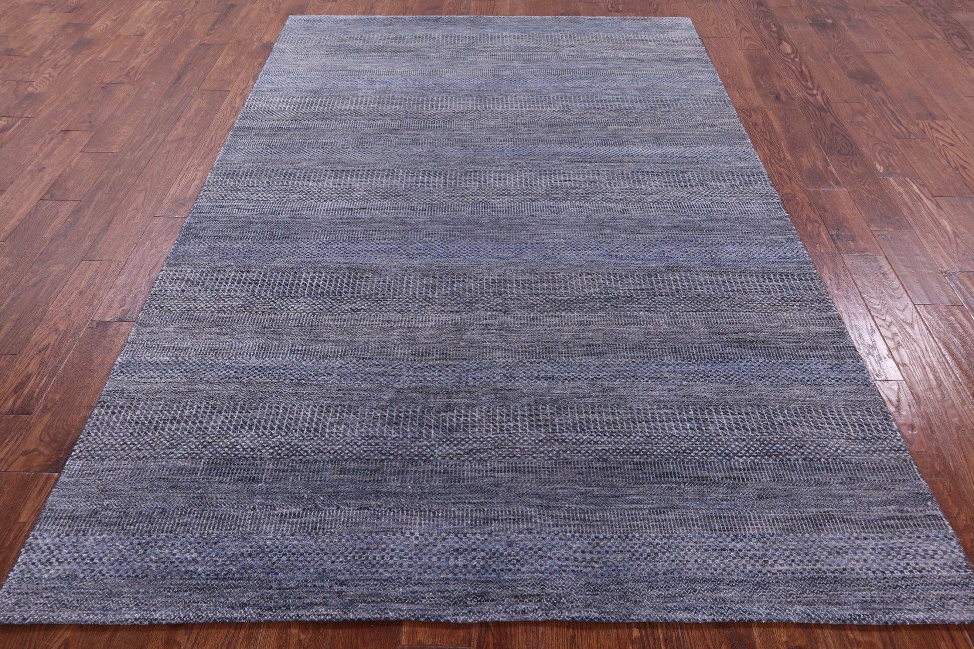 Savannah Grass Hand Knotted Wool & Silk Rug - 6' 0" X 9' 2" - Golden Nile