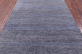 Savannah Grass Hand Knotted Wool & Silk Rug - 6' 0" X 9' 2" - Golden Nile