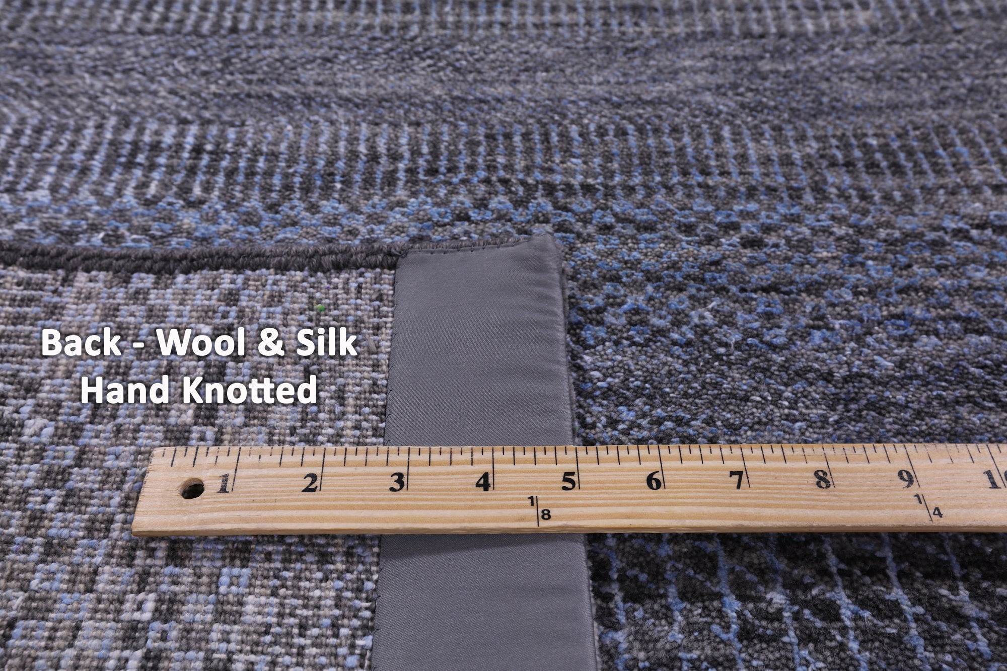 Savannah Grass Hand Knotted Wool & Silk Rug - 6' 0" X 9' 2" - Golden Nile