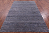 Savannah Grass Hand Knotted Wool & Silk Rug - 6' 1" X 9' 0" - Golden Nile