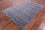 Savannah Grass Hand Knotted Wool & Silk Rug - 6' 1" X 9' 0" - Golden Nile