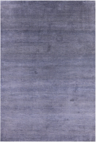Savannah Grass Hand Knotted Wool & Silk Rug - 6' 0" X 8' 11" - Golden Nile
