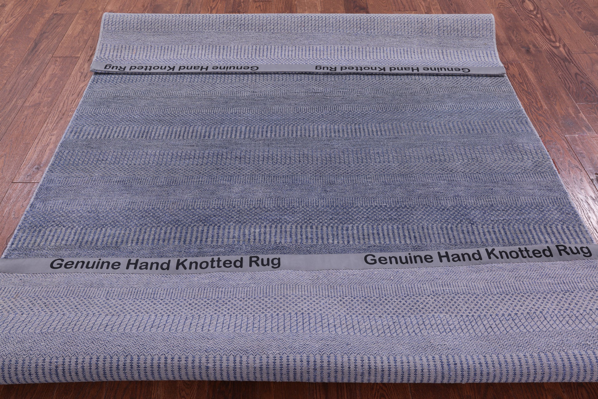Savannah Grass Hand Knotted Wool & Silk Rug - 6' 0" X 8' 11" - Golden Nile