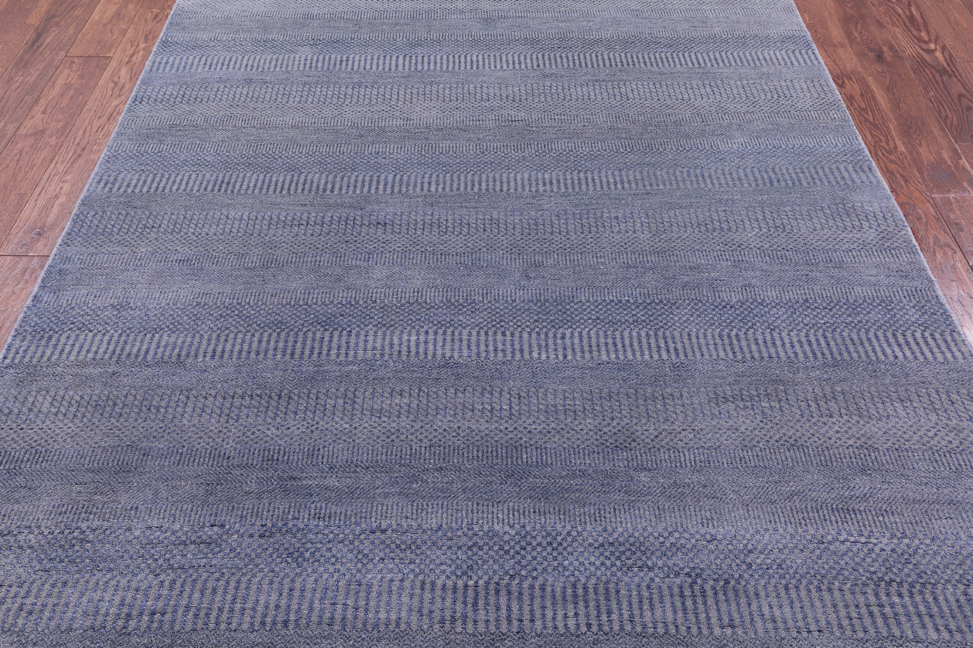 Savannah Grass Hand Knotted Wool & Silk Rug - 6' 0" X 8' 11" - Golden Nile