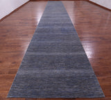 Savannah Grass Hand Knotted Wool & Silk Rug - 5' 3" X 33' 3" - Golden Nile