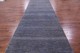 Savannah Grass Hand Knotted Wool & Silk Rug - 5' 3" X 33' 3" - Golden Nile