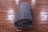 Savannah Grass Hand Knotted Wool & Silk Rug - 6' 1" X 18' 3" - Golden Nile