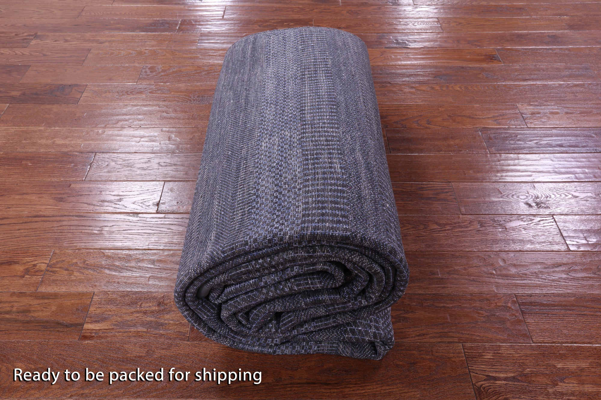 Savannah Grass Hand Knotted Wool & Silk Rug - 6' 1" X 18' 3" - Golden Nile