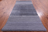 Savannah Grass Hand Knotted Wool & Silk Rug - 6' 1" X 18' 3" - Golden Nile